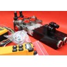 MONOBLOCK HYDRAULIC BANK MOTOR 2 SPOOL VALVES 60 l/min 12 V + JUUKO CONTROL PANEL WIRELESS